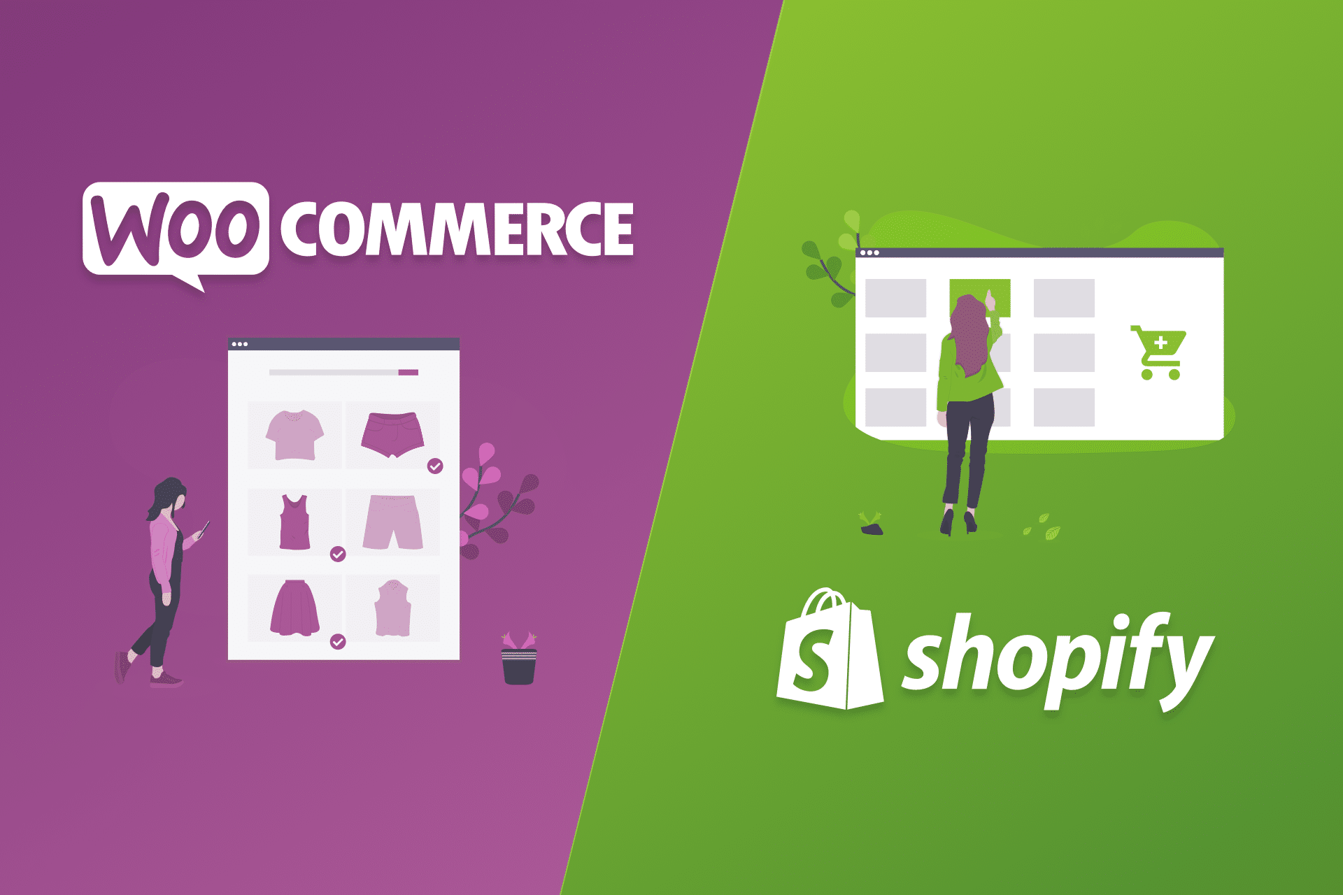 Shopify vs woocommerce