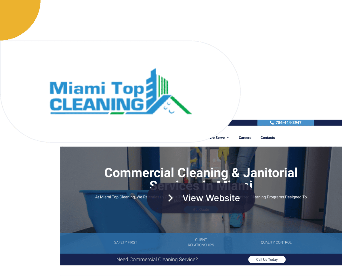 Miami top cleaning website