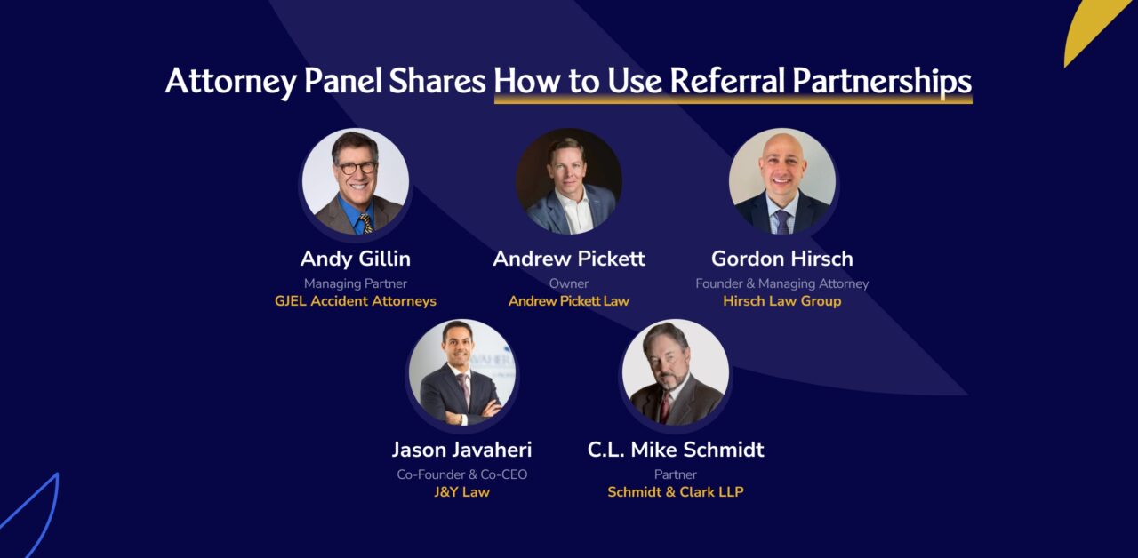 Injury Lawyers Share How to Use Referral Partnerships