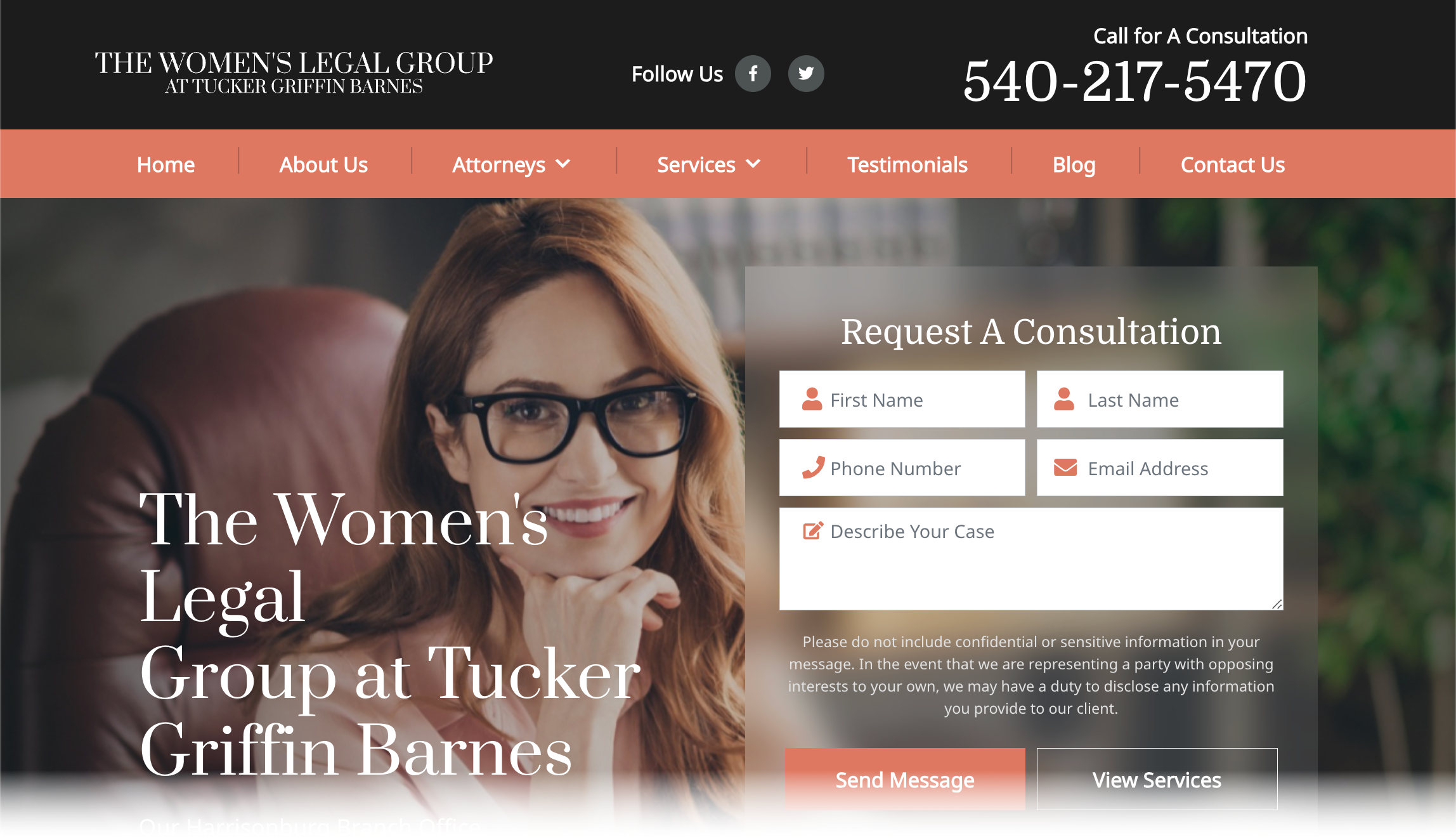 The Women's Legal Group at Tucker Griffin Barnes